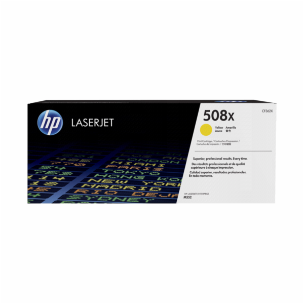 Toner gelb 508X (CF362X)