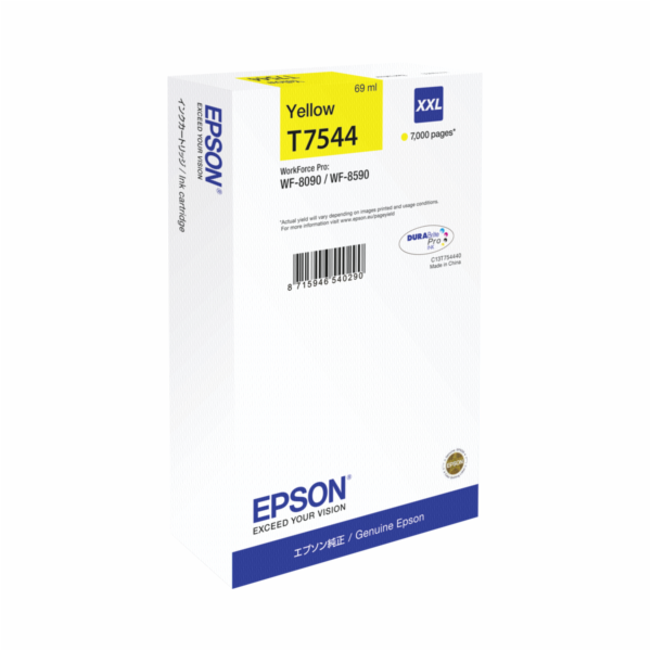 Epson Ink Cathridge XXL Yellow T 754 T 7544