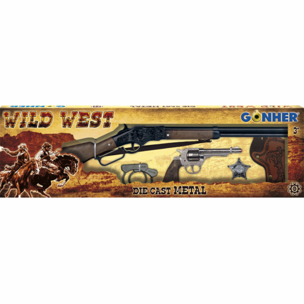 Shotgun  8-shot pistol + akc. GONHER