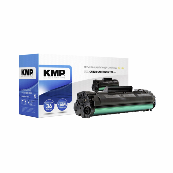 KMP C-T27 toner cerna kompatibilni s Canon 728