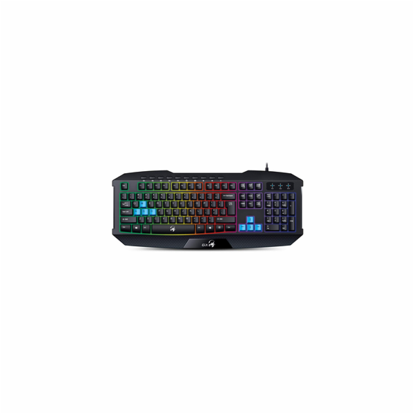 Klávesnice Genius K215 USB CZ+SK black
