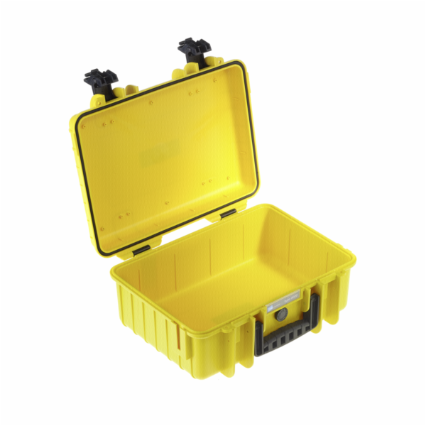 Kufr B&W 4000 žlutý vč. pěnového materiálu