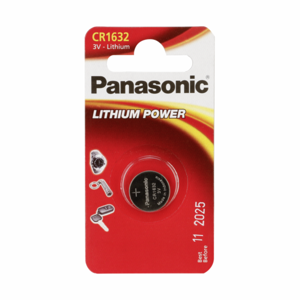1 Panasonic CR 1632 Lithium Power