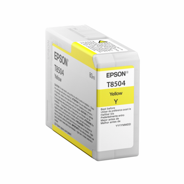 Epson cartridge zluta T 850 80 ml               T 8504