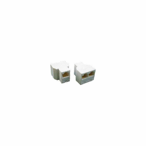DATACOM Dvojspojka 3x RJ45 8p8c Cat5E (3 x Female)