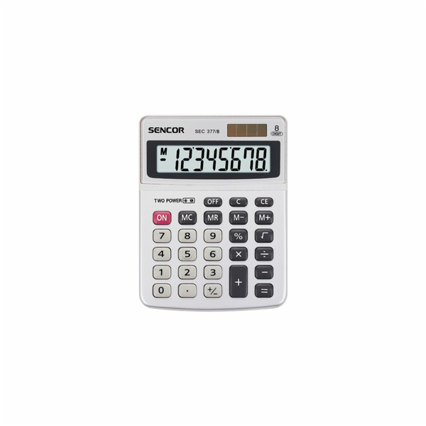 Kalkulačka Sencor SEC 377/8 DUAL