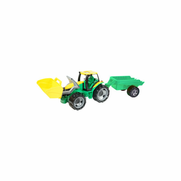 Lena Traktor se lžící a přívěsem