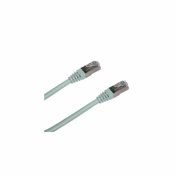 DATACOM Patch cord SFTP cat6 0,5m šedý