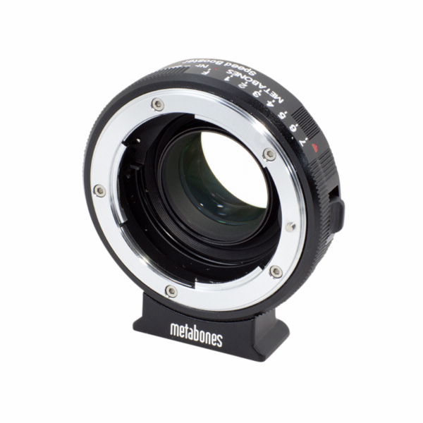 Metabones Speed Booster Nikon G na Blackmagic BMPCC MFT