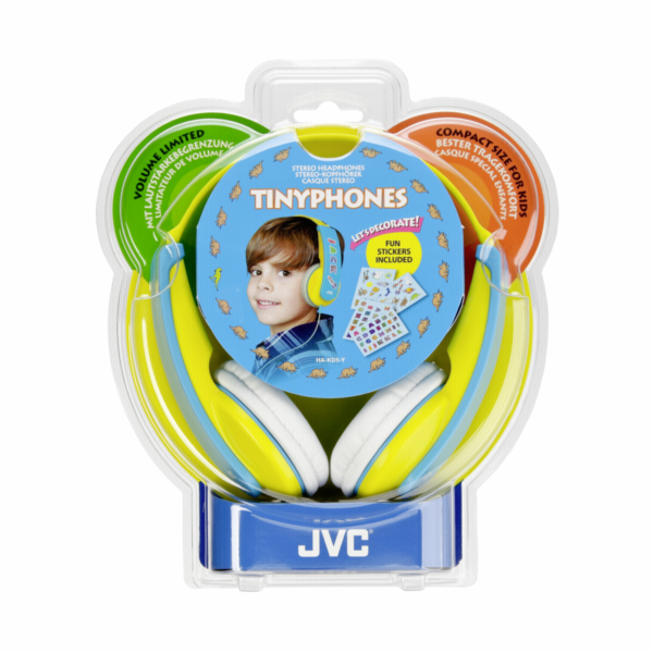 Sluchátka JVC HA-KD 5 Y-E žlutá