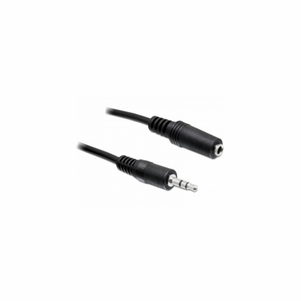 Delock Audio kabel 3,5mm stereo jack samec/samice, 5m (84...
