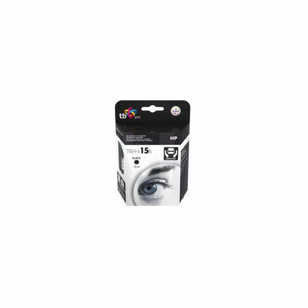 Ink. kazeta TB kompat. s HP C6615DE (No.15) Black