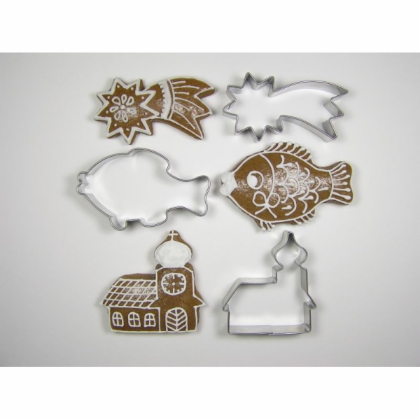 vykrajovačky sada B 3ks vánoce