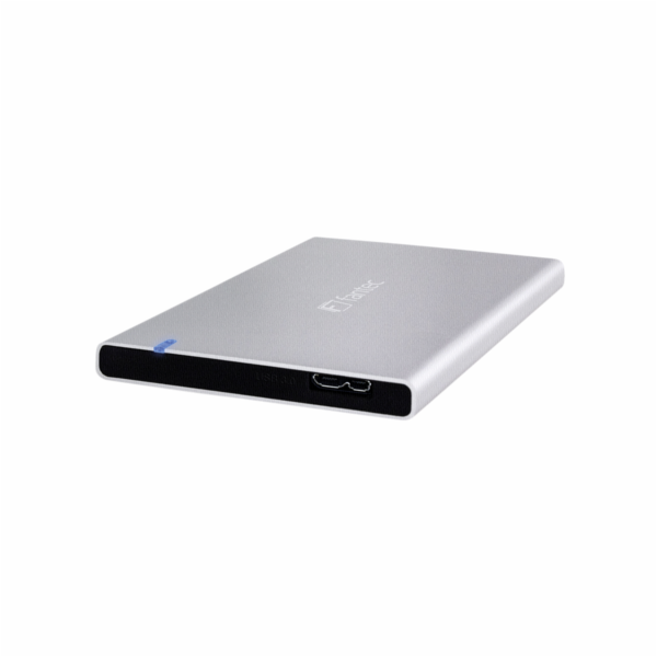 FANTEC ALU7MMU3 silver Aluminium 2,5  SATA, USB 3.0, 7mm