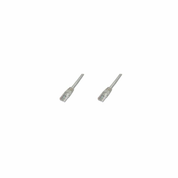Digitus Patch Cable, UTP, CAT 5e, AWG 26/7, šedý 20m, 5ks