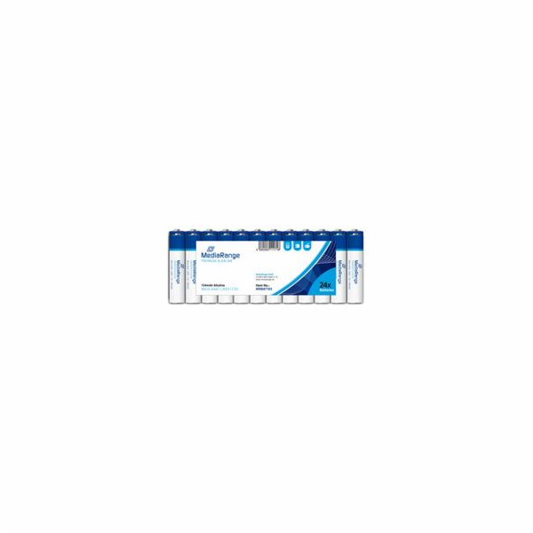 MediaRange Premium baterie micro AAA 1,5V Alkalické 24ks