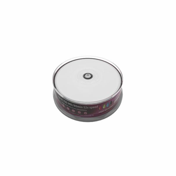 MediaRange CD-R 700MB 52x, Printable, spindle, 100ks (MR202)