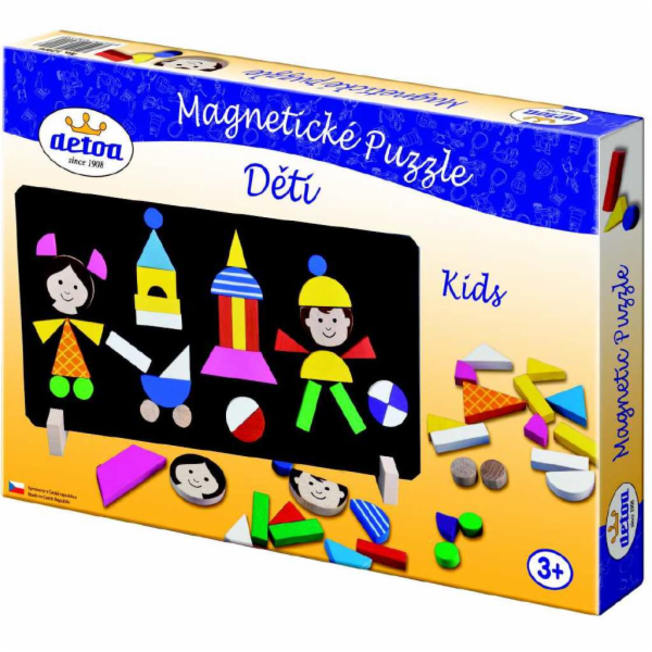 Detoa Magnetické puzzle Děti