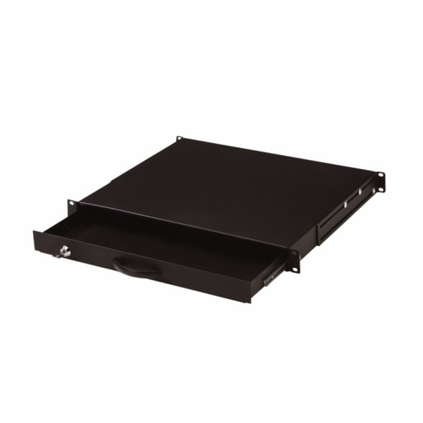 Digitus 19" uzamykatelný šuplík na klávesnici 1U černý RA...