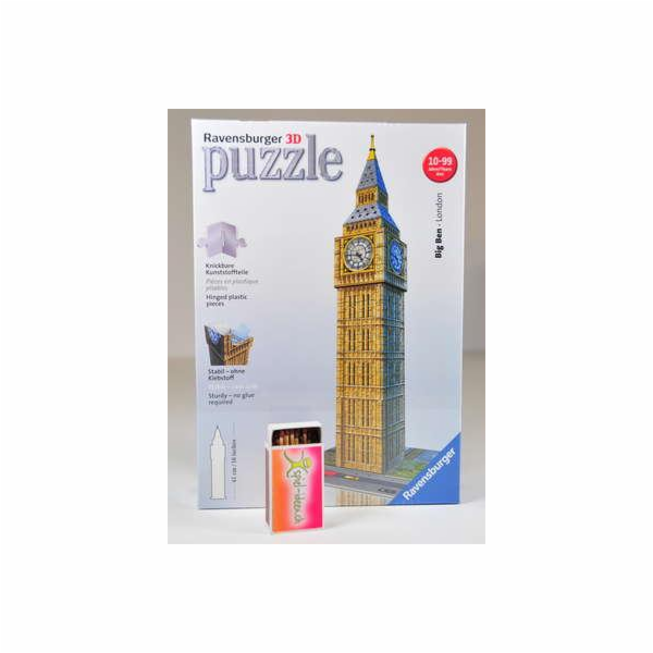 Puzzle 3D Ravensburger  Big Ben, 216 dílků