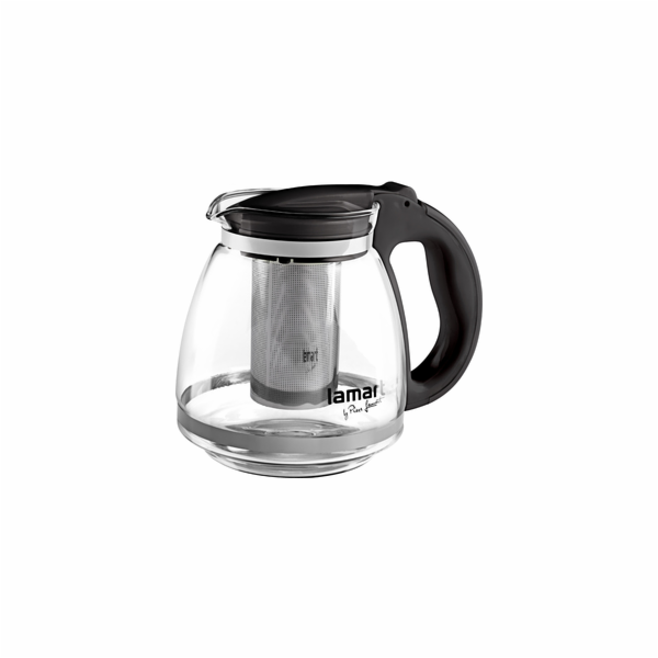 Lamart LT7027 Konvice na čaj VERRE 1,5 l, černá