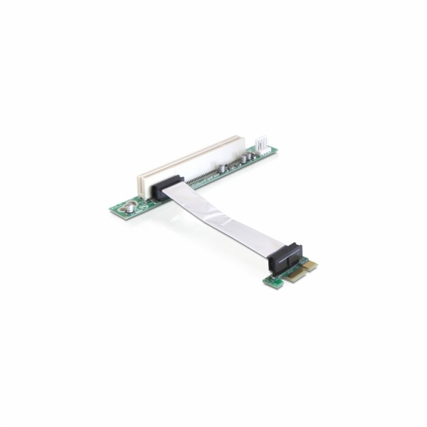 Delock Adaptér PCI-E x1 na PCI 32-bit s flexibilním kabel...