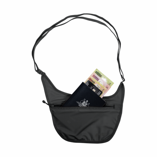 Pacsafe Coversafe S80 utajena taska pres rameno cerna