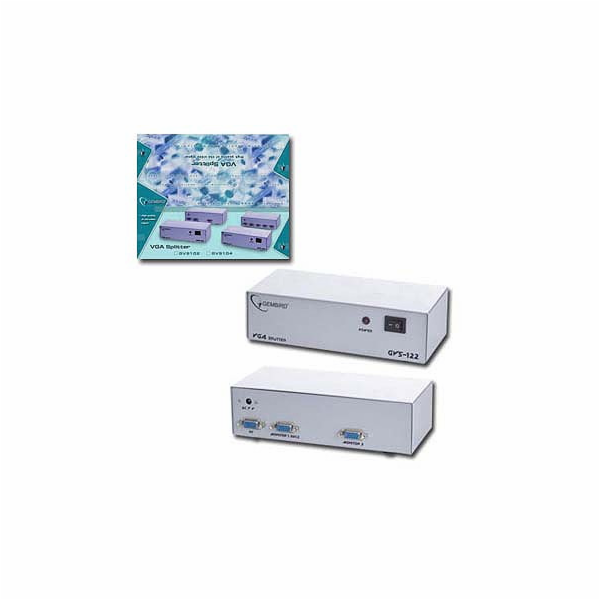 Gembird GVS122 2-portový VGA rozbočovač 200MHz GEMBIRD Da...