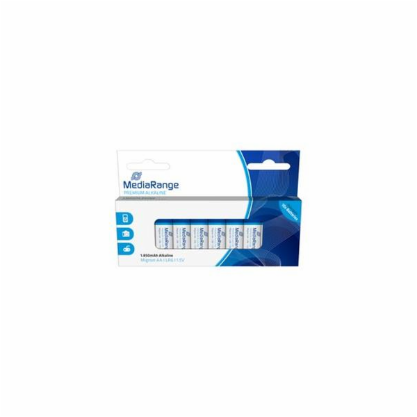 MediaRange Premium Alkalické baterie LR06 (AA, tužková) 1...
