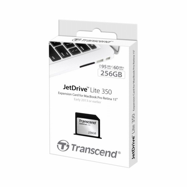 Karta Transcend JetDrive Lite 350 do MacBooku 256 GB (TS2...