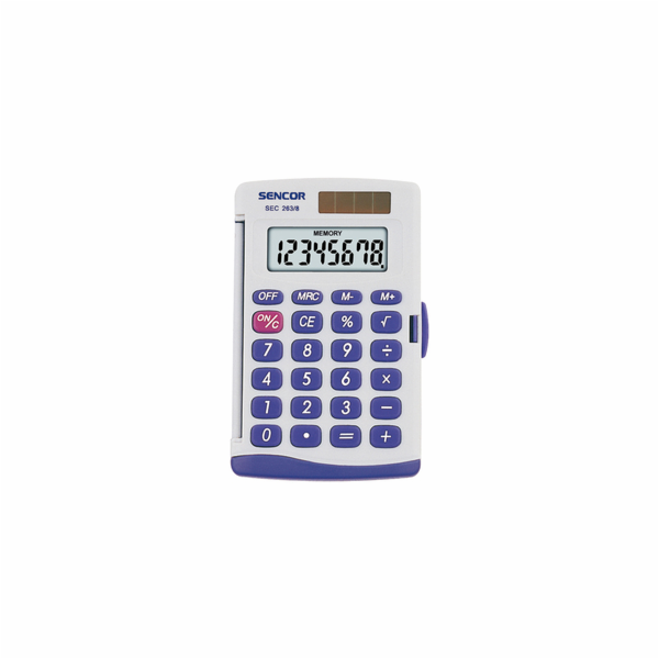 Kalkulačka Sencor SEC 263/8 DUAL                