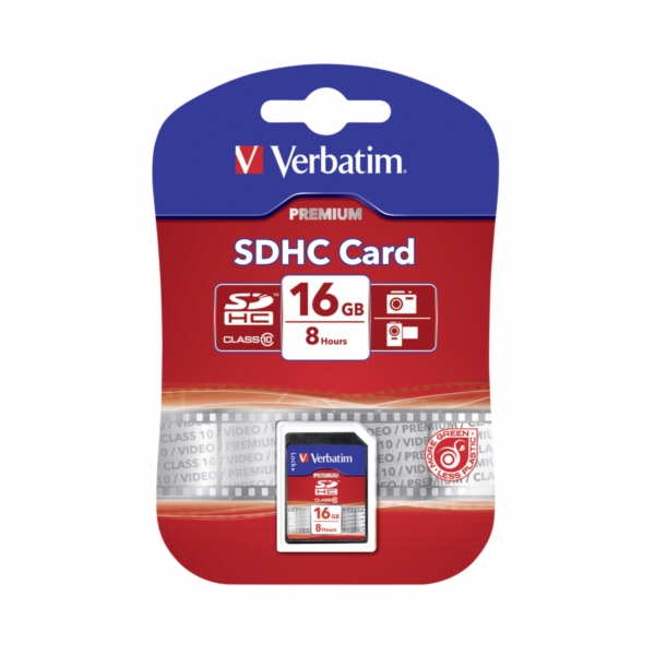 Verbatim SDHC karta 16GB Class 10