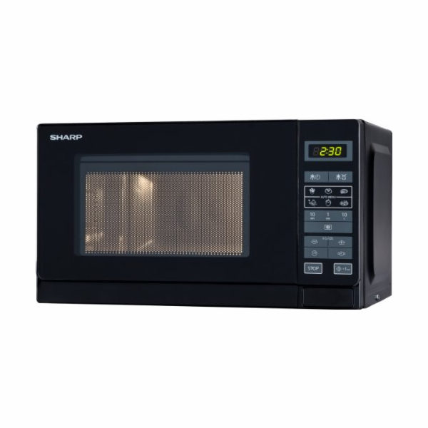 Mikrovlnná trouba Sharp R242BKW černá
