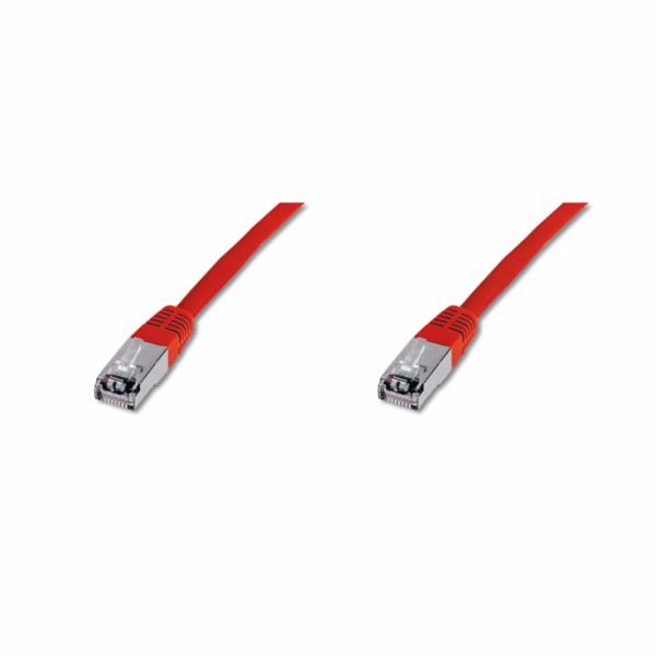 Digitus Patch Cable,S-FTP, CAT 6, AWG 27/7, LSOH, Měď, če...