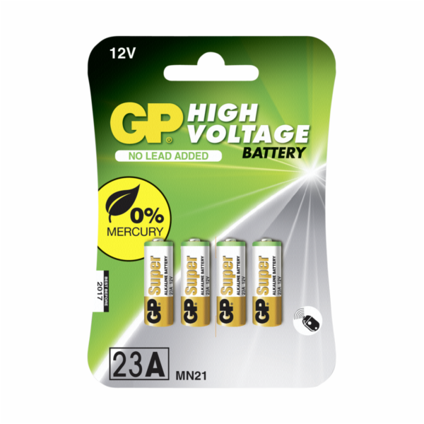 1x4 GP Alkaline 23A / MN21