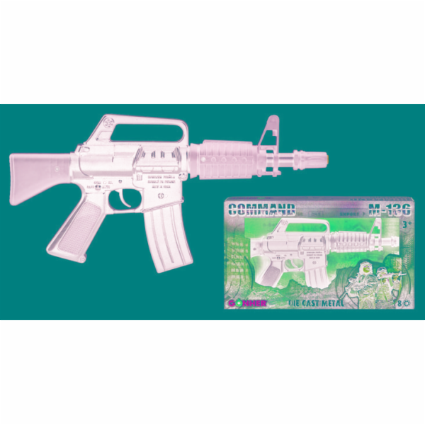 Samopal policejní černý - 8 ran