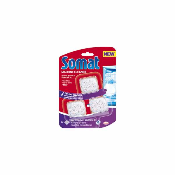 Somat čistič myčky 3 tablety
