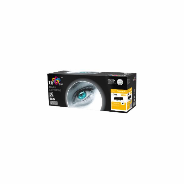 Toner TB kompatibilní s Lexmark E260A31E Blk. ref