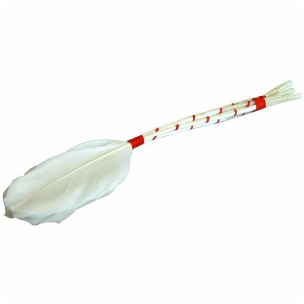 mašlovačka 22cm pletená PEŘÍ