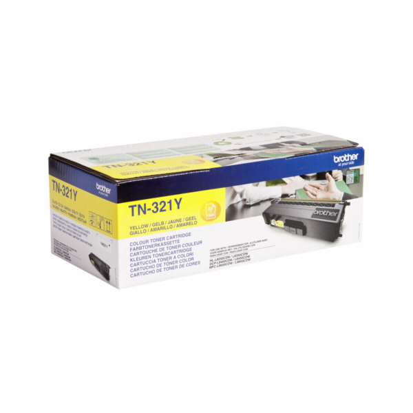 Brother TN321Y - Žlutá - originální - kazeta s barvivem -...