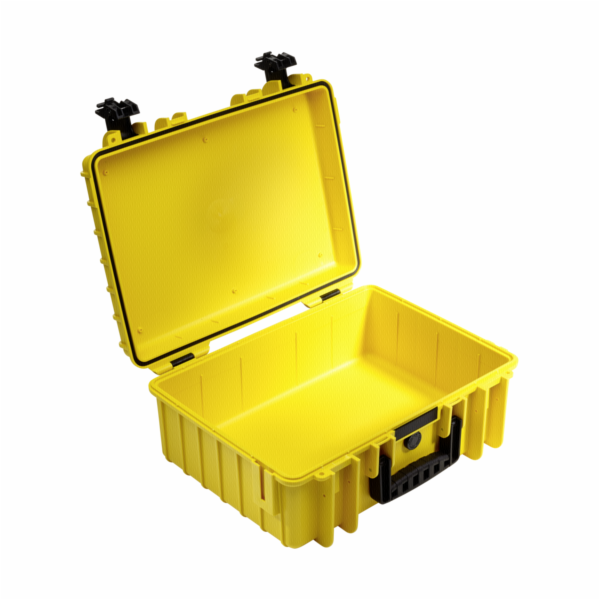 Kufr B&W 5000 žlutý vč. pěnové hmoty