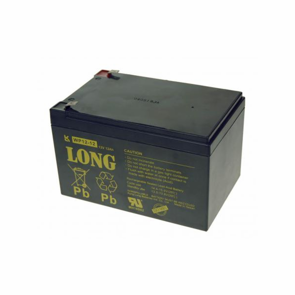 Long 12V 12Ah F2; PBLO-12V012-F2A Long Baterie WP12-12 (1...
