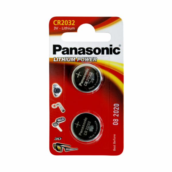 1x2 Panasonic CR 2032