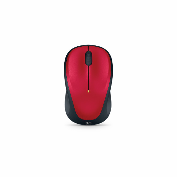 Bezdrátová myš Logitech M235 - červená