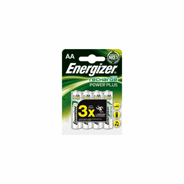 BAT NiMH POWER PLUS 2000 4xAA ENERGIZER