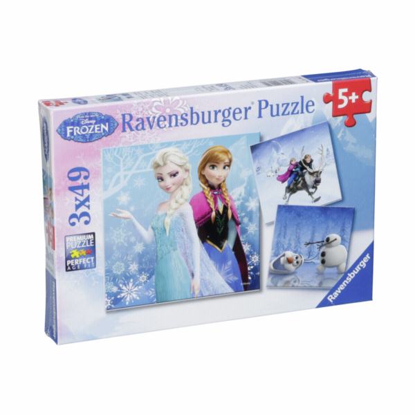 Ravensburger Winter Adventures 3 X 49 pcs Puzzle  Disney ...