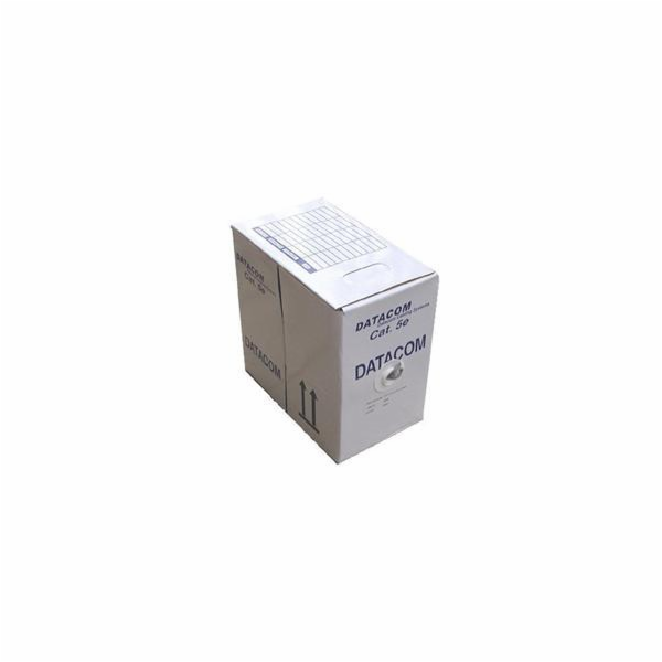 DATACOM  UTP flex,Cat5e PVC,šedý,305m,lanko
