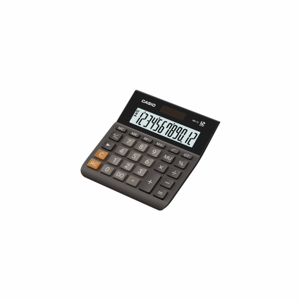 Casio MH 12 BK S EH Stolní kalkulačka