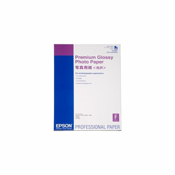 Epson Premium Glossy Photo Paper - Lesklý - A2 (420 x 594...