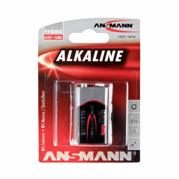 Baterie Ansmann Alkaline 9V